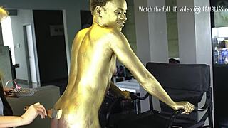 i love watching alexis fawx and ana foxxx kiss and trib