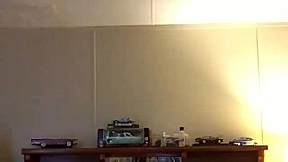 Fucking my wife on the bed with toys in the bedroom during a sensual massage session