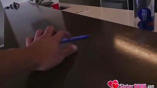 Precious Eyes Babe Sucks Step Sibling's Cock in Fantasy Scene