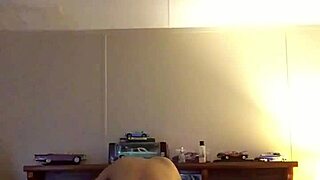 Fucking my wife on the bed with toys in the bedroom during a sensual massage session