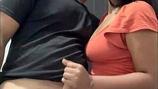 my latina friend seduces me with her small tits and big cock