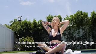 Kendra Sunderland Trains Kayley Gunner's Pussy