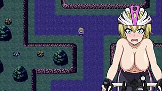 blonde girl loses virginity in dark night flash