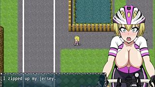 blonde girl loses virginity in dark night flash