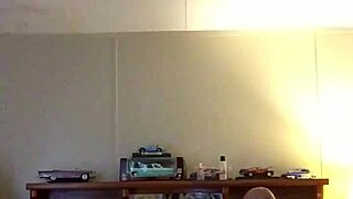 Fucking my wife on the bed with toys in the bedroom during a sensual massage session