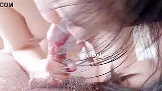 Sensual Licking Of Ears And Nipples Leads To Intense Blowjob. Ball Licking And Cumshot In This ASMR Session.