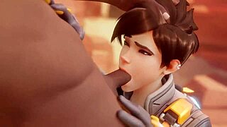 tracer pays a bet with blowjob from bewyx and cinderdryadva