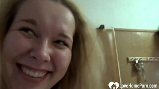 Sexy Blonde Fingers Herself While Changing Clothes