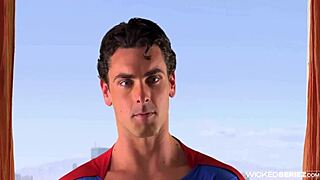 in superman vs spiderman parody scene 3 lily labeau and capri anderson fuck with big tits fingering cowgirl and monster cock cumshot