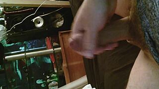 Solo wanking session with a focus on personal pleasure