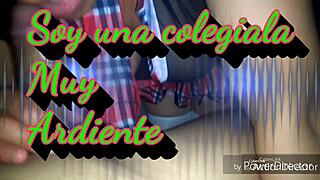 hot schoolgirl gives passionate blowjob