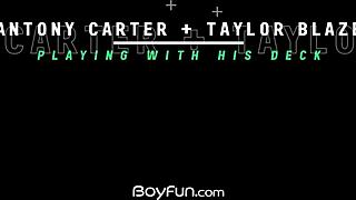 boyfun - russian taylor blaze rides antony carter in bareback czech fun