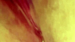 lovense wand makes her squirt wet while moaning loudly 😩💦