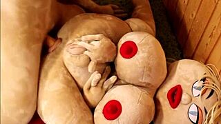 I got a sex robot Terminator banging my doll’s ass hard