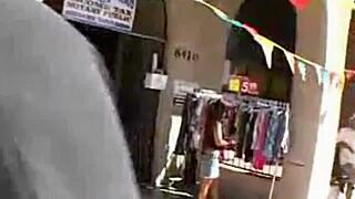 Want to see interracial blowjob with african beauty?