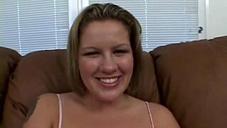 hot blonde gets interracial anal fucking with cumshot