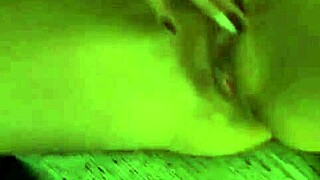 venezuelan woman is hot, and she is relaxing alone in her room