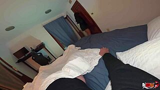 sharing bed with hot milf stepmom leads to pussy fucking cumshot
