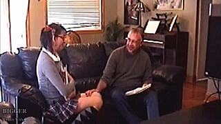 Stud Struggles to Identify Teen 18+ Twins During Wild Fuck