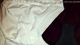 I shot a big load in my friend's thong