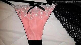 I shot a big load in my friend's thong