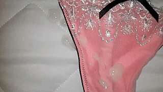 I shot a big load in my friend's thong