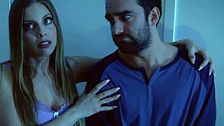 Stepmom milf takes a hot load after wild banging.