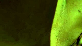 Petite Amateur with Big Tits Masturbates in Shower