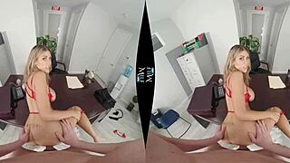 Kayla Kayden blows in corner office anniversary 😍