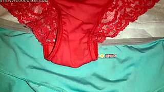 I shot a big load in my friend's thong