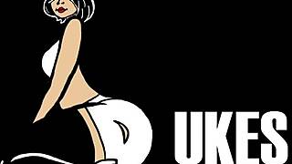 puerto rican bitch jerks off my huge dick in this cartoon