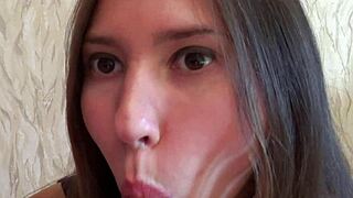 Can Ananta Shakti's Tongue Handle This Kinky Dildo Sucking Fetish?