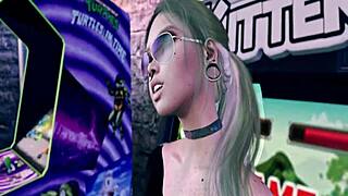 Second Life Porn Gamer Girl Grant Dynamo Fucks Petite Dakota Power with Monster Cock