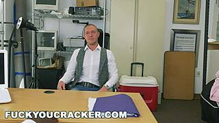 Gay Russian casting: Cumming hard in HD