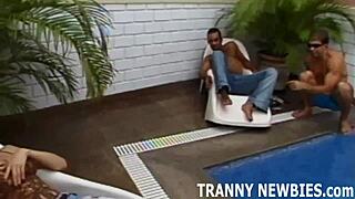 i wanna see you in our wild shemale threesome group fun with extra spicy action. join us now for some crazy twists!