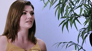 Beautiful Blonde Lesbian Plays with Teen 18+