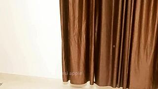 I can't get enough of this big tits African MILF