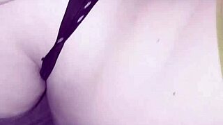 a bbw latina deepthroats cock in panties and ass play