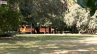 super hot model flashes big tits and upskirt in florida outdoors 😏