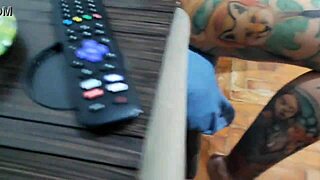 my husband traveled and i masturbated alone with toys