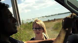 Naughty Teen Beauty Craves the Flavor of Her Dom's Hot Cum in Rough Play.