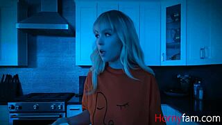 Lilly Bell gets caught as sister and devoured intensely like midnight snacks