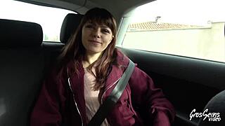 marie drills tiny friend with strap-on dildo