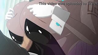 Animated girl with huge tits gets fucked by big cock