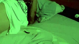 Is this career woman a sex beast at night in real amateur voyeur footage?