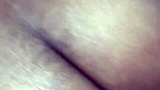 beating ebony slut's big ass doggystyle with monster cock