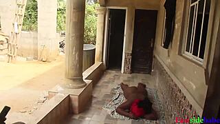 She demands fucking from behind after hand massage! Creampie her pussy!