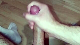 Huge Cock Masturbation Leads To Cum Orgasm In Homemade Amateur Video 3.