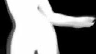 black tgirl alanna masturbates in stockings and lingerie?