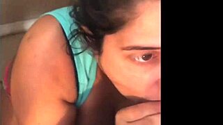 Wife sucks my cock while watching neighbors?